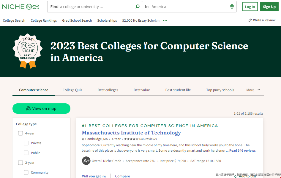 美國計算機科學專業大學排名.png 美國計算機科學專業大學排名.png