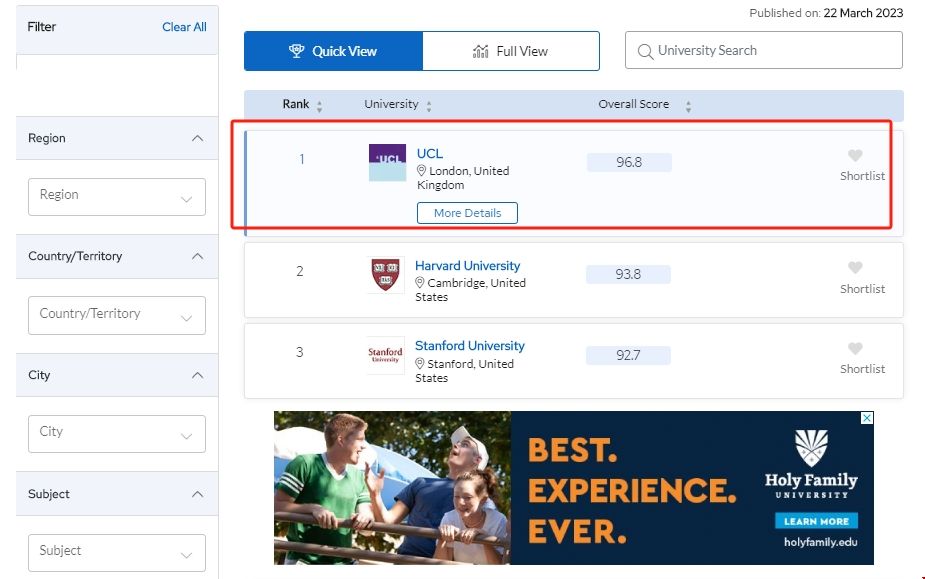 倫敦大學學院教育學專業排名.png