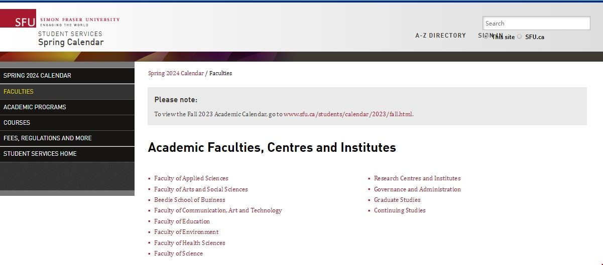 西蒙菲沙大學院系設置.png